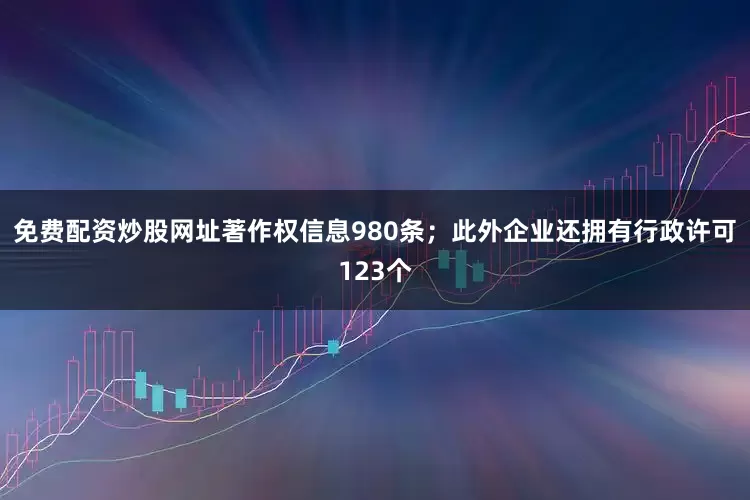 免费配资炒股网址著作权信息980条；此外企业还拥有行政许可123个